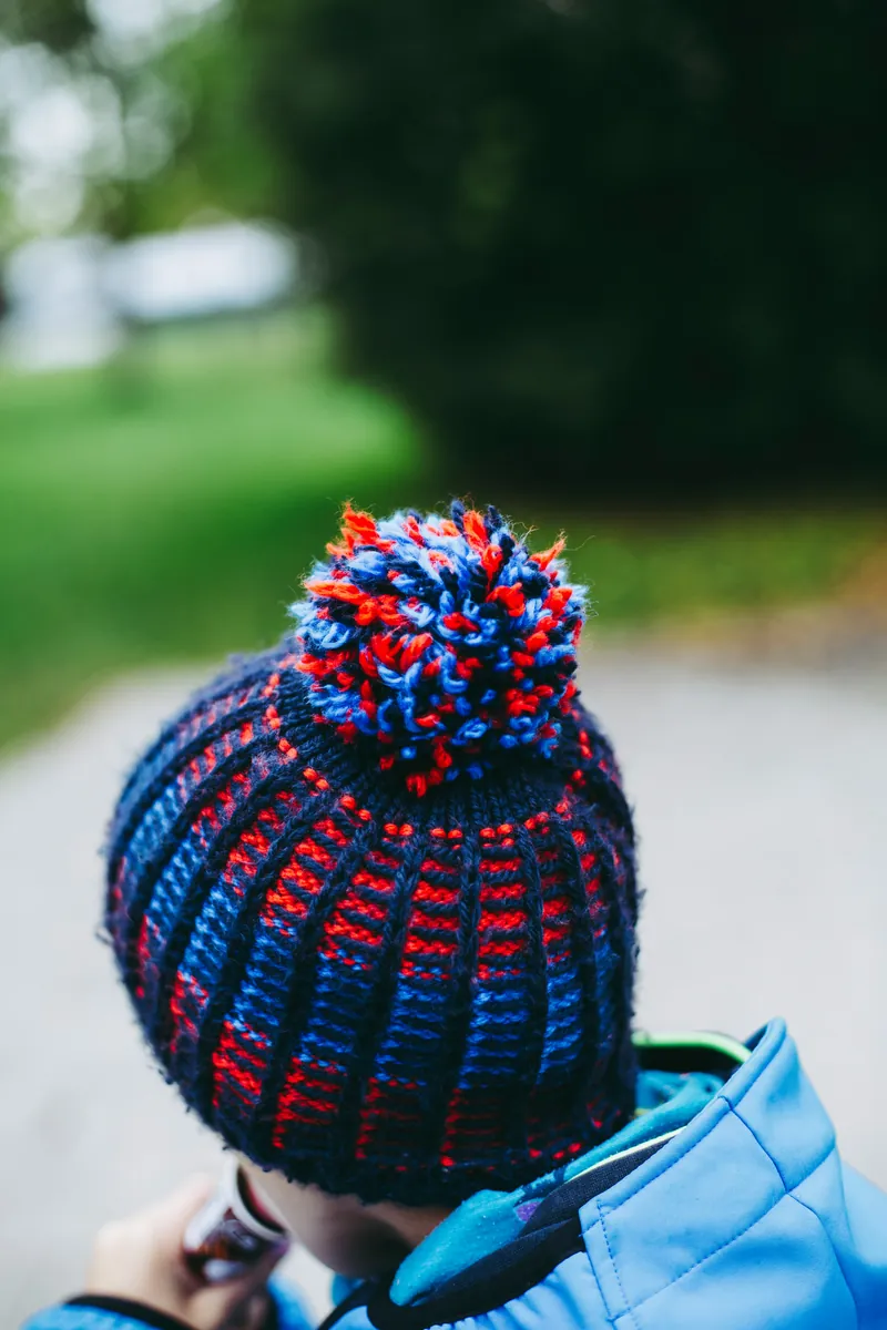 Colorful Knit Beanie